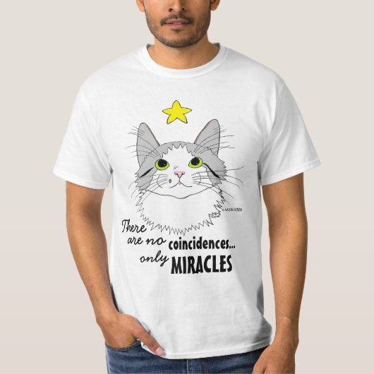 Keine Zufälle nur Wunder Ragdoll Katze T-Shirt (Vorderseite)