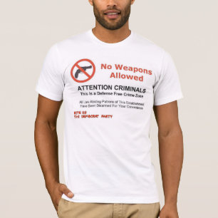KEINE ZUGELASSENEN WAFFEN T-Shirt