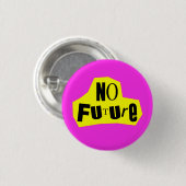 Keine Zukunft Punk Nihilist Button (Vorne & Hinten)
