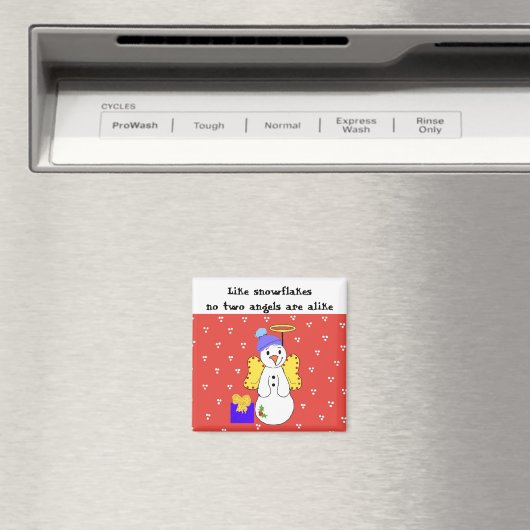 Keine zwei Schneeflocken sind gleich Magnet (In Situ (Geschirrspüler))