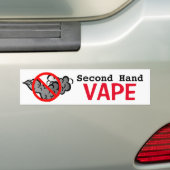 Keine zweite Hand Vape Autoaufkleber (Auf Auto)