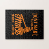 Keinen Rechtsanwalt mit meiner Mock-Trial-Stimme b Puzzle (Horizontal)