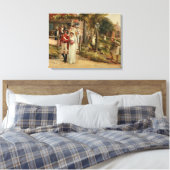 Keiner außer die Tapferen verdienen die Messe." Leinwanddruck (Insitu (Schlafzimmer))