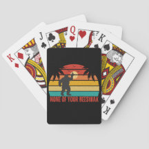 Keiner deiner Bärenwachs-Bigfoot-Mittelfinger