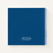 Keiner dieser roten Sirup für mich Notebook Notizblock (Rückseite)