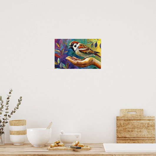 Keiner fällt poster (Küche)