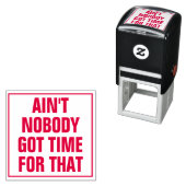 KEINER GOT DIE ZEIT FÜR DIESEN Funny Sarcasm-Spaß Permastempel (Beispiel)