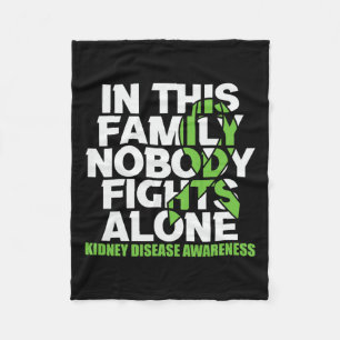 Keiner kämpft allein gegen das Bewusstsein von Kra Fleecedecke