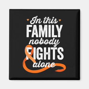 Keiner kämpft allein um das Bewusstsein dieser Fam Magnet