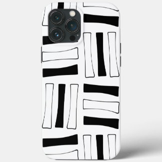 Keiner Knochen-Mudcloth Fall-Mate iPhone Fall 13 Pro Max Hülle