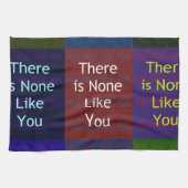 Keiner wie du handtuch (Horizontal)