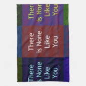 Keiner wie du handtuch (Vertikal)