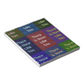 Keiner wie du notizblock (angewinkelt)