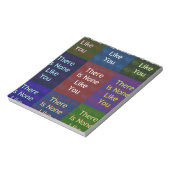 Keiner wie du notizblock (Rotiert)