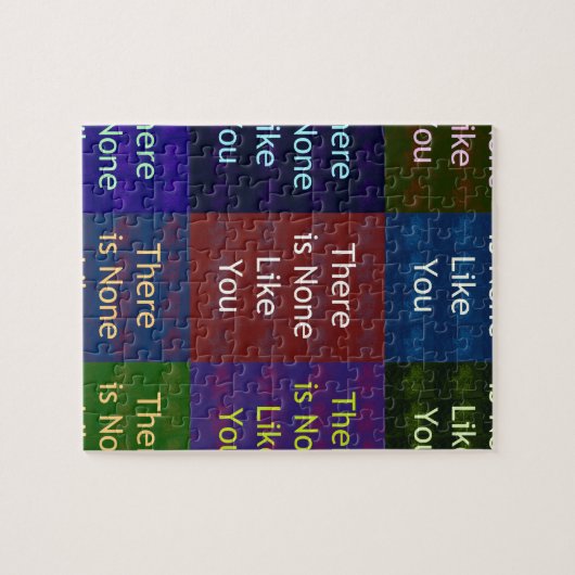 Keiner wie du puzzle (Horizontal)