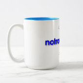 keinSorgentag! Two-Tone Kaffeetasse (Links)