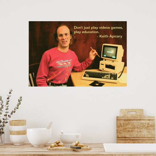 Keith Apicary Bildung Poster (Küche)