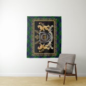 Keith Clan Abzeichen & Motto mit Löwen Wandteppich (Beispiel)