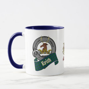 Keith Clan Abzeichen Personalisiert Combo Tasse