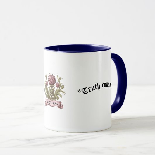 Keith Clan Abzeichen Personalisiert Combo Tasse (VorderseiteRechts)
