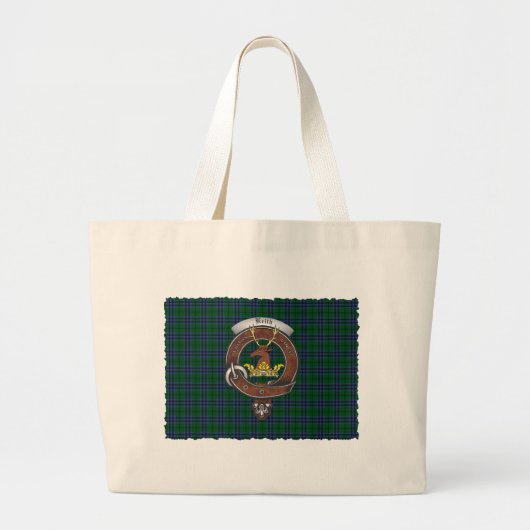 Keith Clan Abzeichen Tartan Tasche (Vorne)