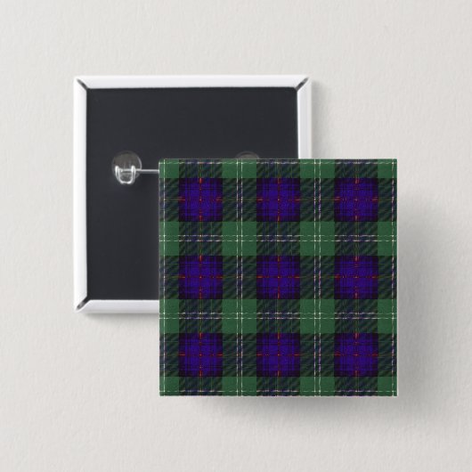 Keith-Clan karierter schottischer Tartan Button (Vorne & Hinten)