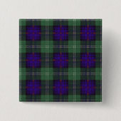 Keith-Clan karierter schottischer Tartan Button (Vorderseite)