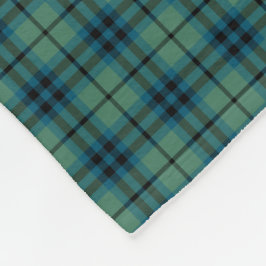 Keith Clan Light Green und Blue Ancient Tartan Fleecedecke