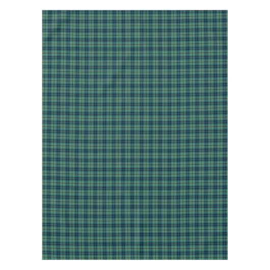 Keith Clan Light Green und Blue Ancient Tartan Tischdecke (Vorderseite)