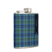 Keith Clan Scottish Tartan Kariertes Muster Flachmann (Rechts)