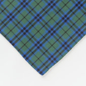 Keith Clan Scottish Tartan Kariertes Muster Fleecedecke (Ecke)