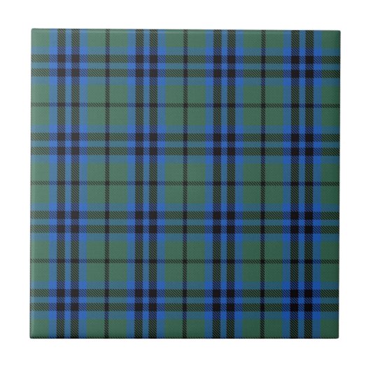 Keith Clan Scottish Tartan Kariertes Muster Fliese (Vorderseite)