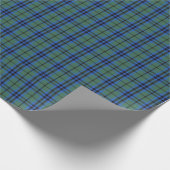 Keith Clan Scottish Tartan Kariertes Muster Geschenkpapier (Ecke)