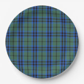 Keith Clan Scottish Tartan Kariertes Muster Pappteller (Vorderseite)