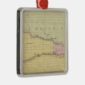 Keith County, Nebraska Silbernes Ornament (Rechts)