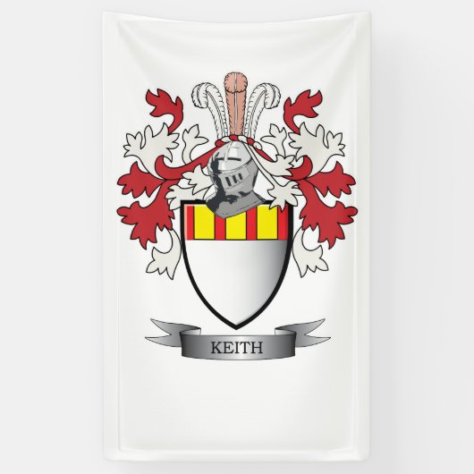 Keith-Familienwappen-Wappen Banner (Vertikal)