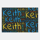 Keith Geschenkpapier Set (Vorderseite 2)