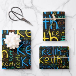 Keith Geschenkpapier Set