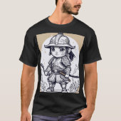 Keith Haring Style Wizard T-Shirt (Vorderseite)