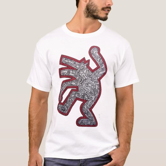 Keith Haringheart T-Shirt (Vorderseite)