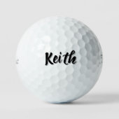 Keith Männer Name, Golfball (Vorderseite)