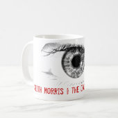 Keith Morris u. die gekrümmte Zahl-Tasse Kaffeetasse (Vorderseite Links)