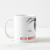 Keith Morris u. die gekrümmte Zahl-Tasse Kaffeetasse (Links)