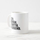 Keith Name, Keith Der Mann Der Mythos Die Legende Kaffeetasse (Vorderseite Links)