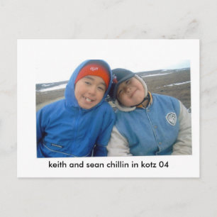 Keith sean, Keith and sean chillin in kotz 04 Postkarte