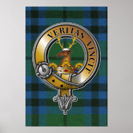 Keith Tartan & Abzeichen Poster