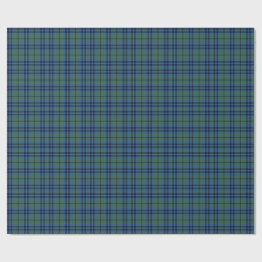 Keith Tartan Kariert Wrapping Paper Geschenkpapier (Flach)