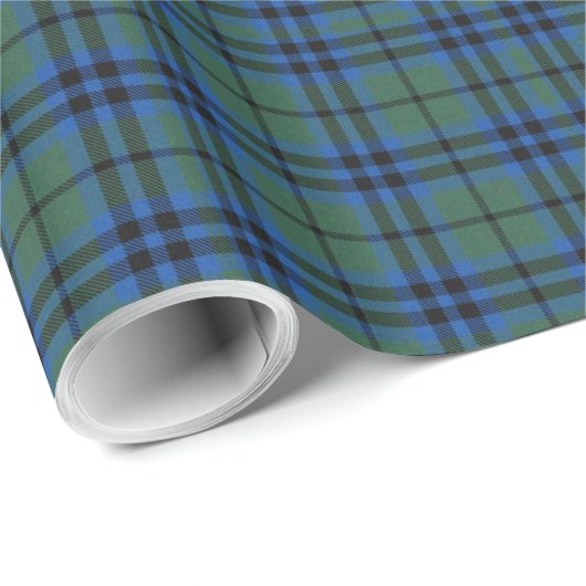 Keith Tartan Kariert Wrapping Paper Geschenkpapier (Rolleneckpunkt)
