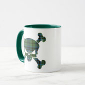Keith Tartan Skull No Banner Tasse (Vorderseite Links)