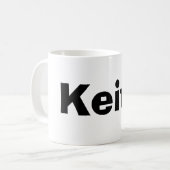 Keith-Tasse Kaffeetasse (Vorderseite Links)